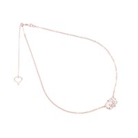 Collana Maman et Sophie Donna Cristallo di Rocca in Argento Cristallo GHCRI1RO - GHCRI1RO